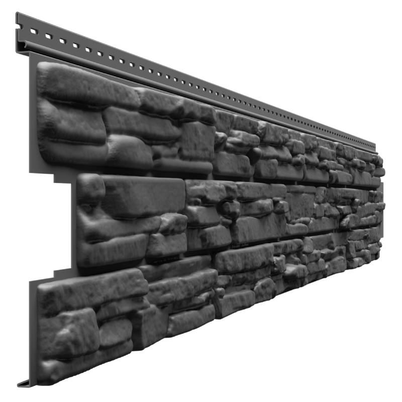 Сайдинг Docke LUX под камень, Rocky, корунд