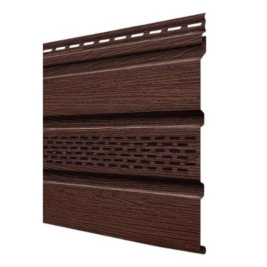 Софит Технониколь Фактур с частичной перфорацией, орех