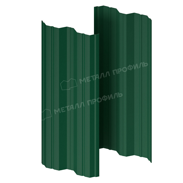 Штакетник металлический МП М-111-Т (ПЭД-01-6005\6005-0.45)