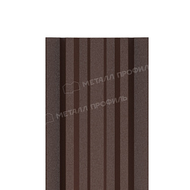 Штакетник металлический МП LАNE-T 16,5х99 (ПЭМАД-01-8017\8017-0.4)