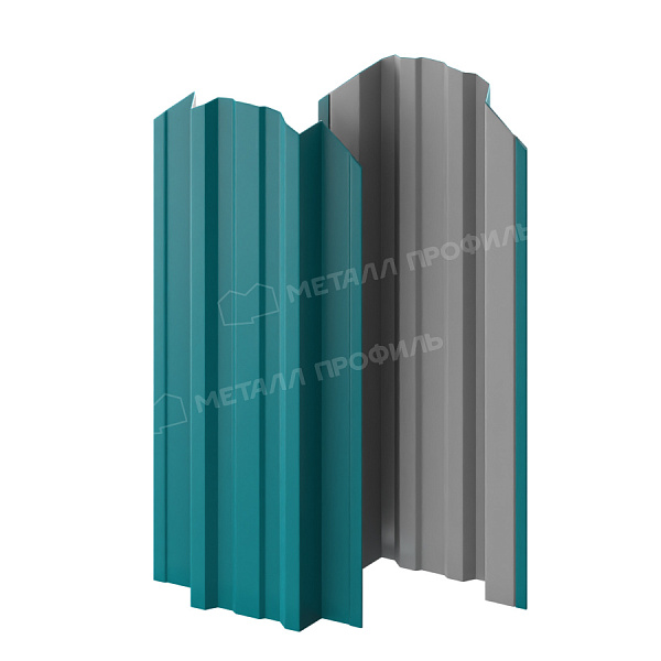 Штакетник металлический МП TRAPEZE-O 16,5х118 (ПЭ-01-5021-0.4)