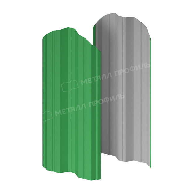 Штакетник металлический МП М-111-О (ПЭ-01-6002-0.45)