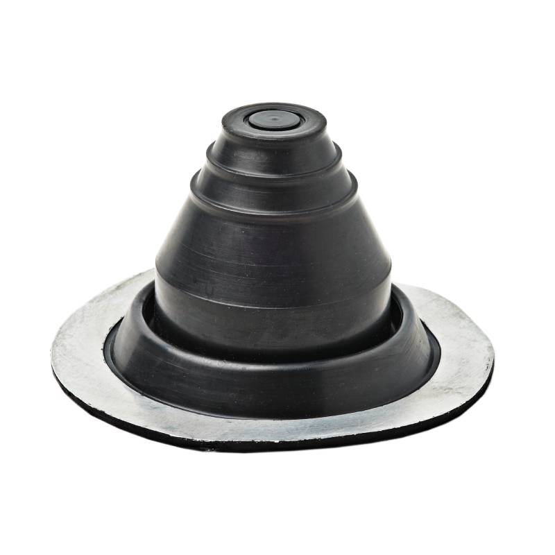 Проходной элемент MF прямой №1 (6-50мм) +240 силиконовый черный