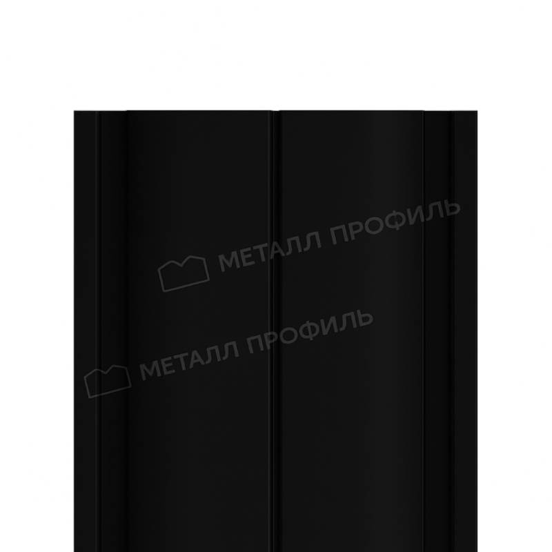 Штакетник металлический МП ELLIPSE-T 19х126 (ПЭ-01-9005-0.45)