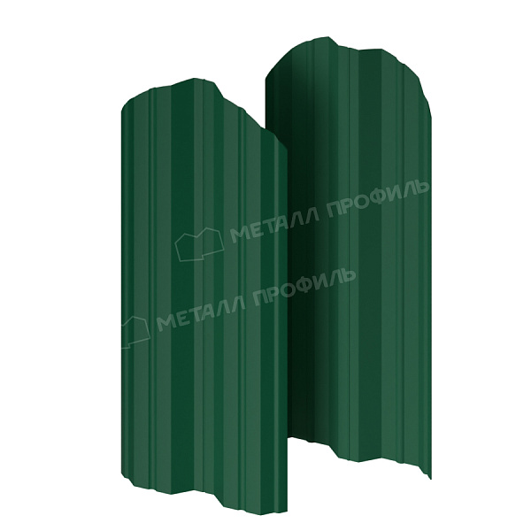 Штакетник металлический МП М-111-О (ПЭД-01-6005\6005-0.45)