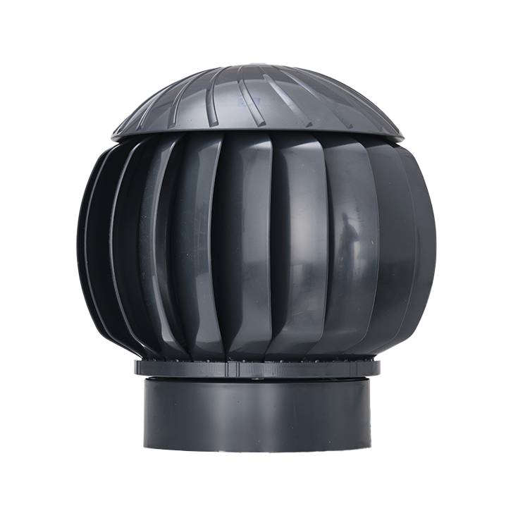 Турбина вентиляционная ротационная Gervent 160 мм серый графит