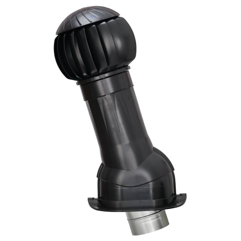 Комплект вентиляции Gervent для кровли Монтеррей 125/160 черный