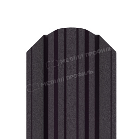 Штакетник металлический МП TRAPEZE-O 16,5х118 (VALORI-20-Violet-0.5)