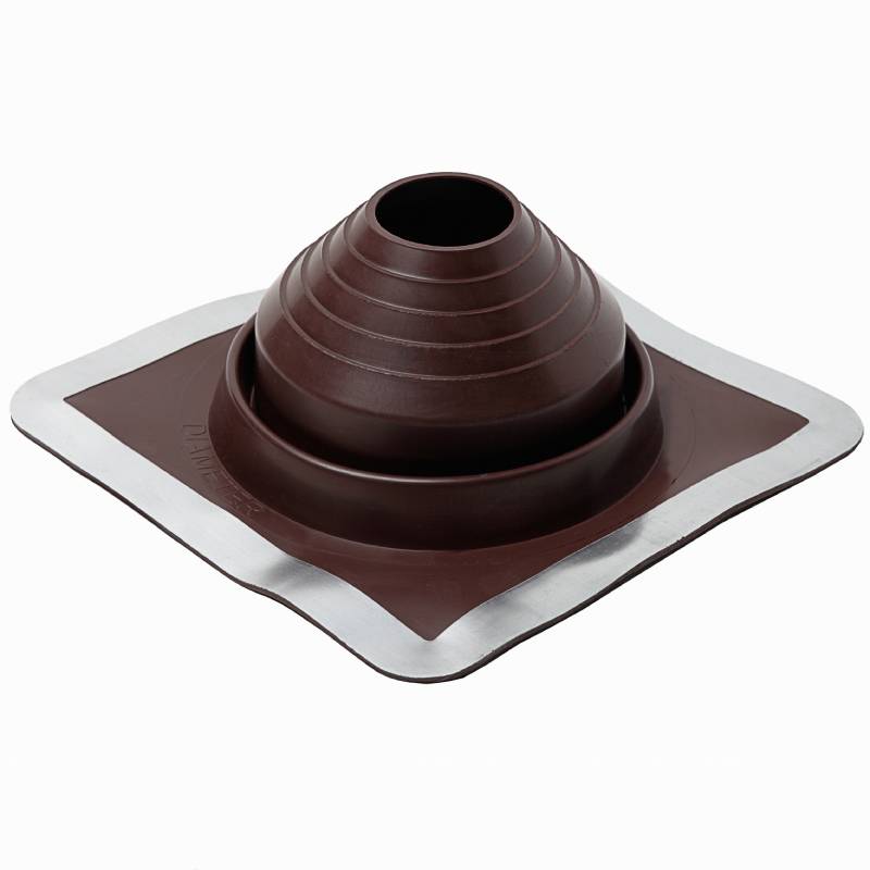 Проходной элемент MF прямой №4 (75-160мм) +240 силиконовый коричневый