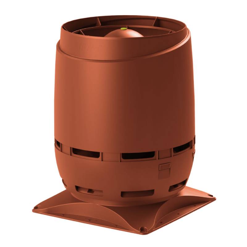 Выход вентиляционный Vilpe Flow 250S с основанием 400x400 кирпичный