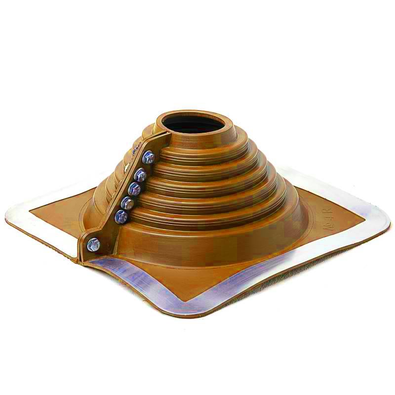 Проходной элемент MF прямой №4R (75-160мм) +185 EPDM терракотовый