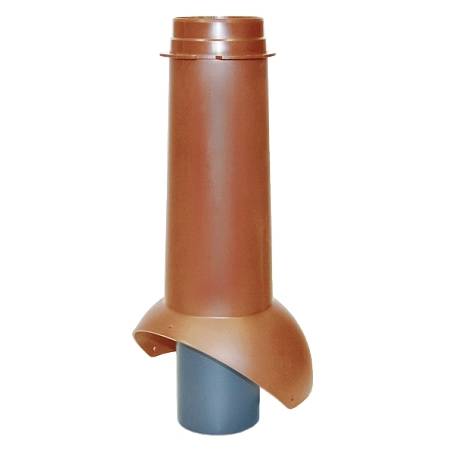 Выход канализации Krovent Pipe-VT 110 изолированный кирпичный