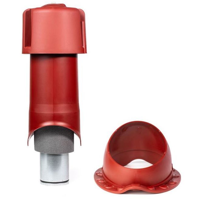 Комплект Krovent Wave 125 изолированный красный Комплект Krovent Wave 125 изолированный красный