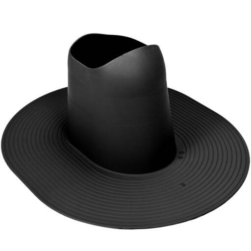 Элемент проходной Vilpe Huopa высокий, черный