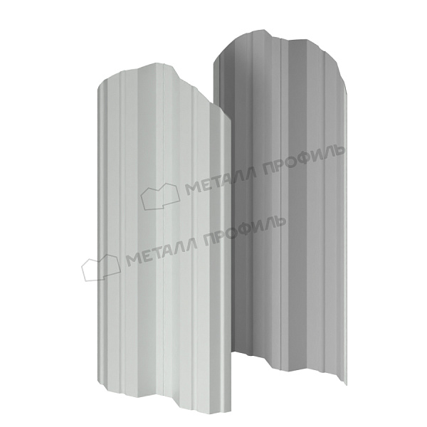 Штакетник металлический МП М-111-О NormanMP (ПЭ-01-9003-0.5)