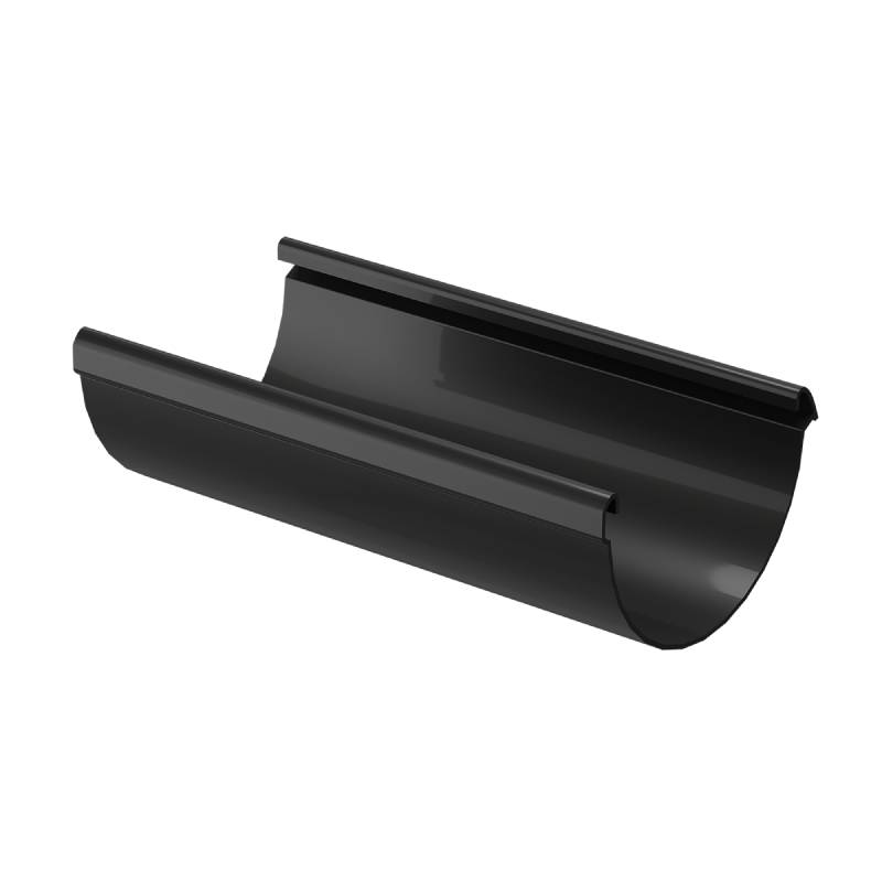 Желоб водосточный 3м, Docke LUX, цвет карбон Желоб водосточный 3м, Docke LUX, цвет карбон