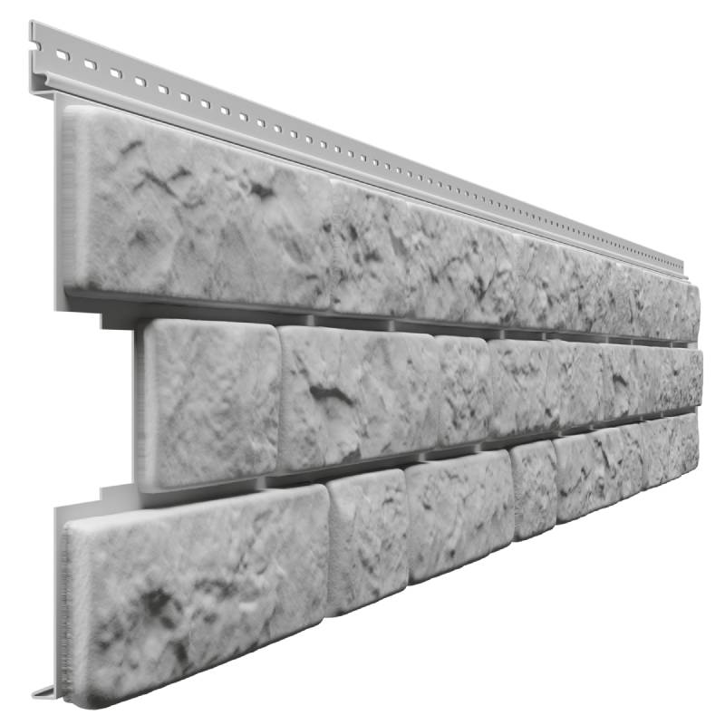 Сайдинг Docke LUX под камень, Bergart, табачный