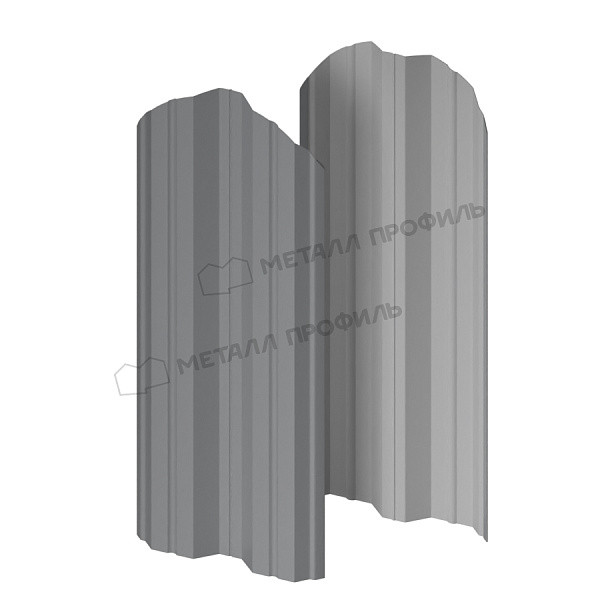 Штакетник металлический МП М-111-О (ПЭ-01-7004-0.45)