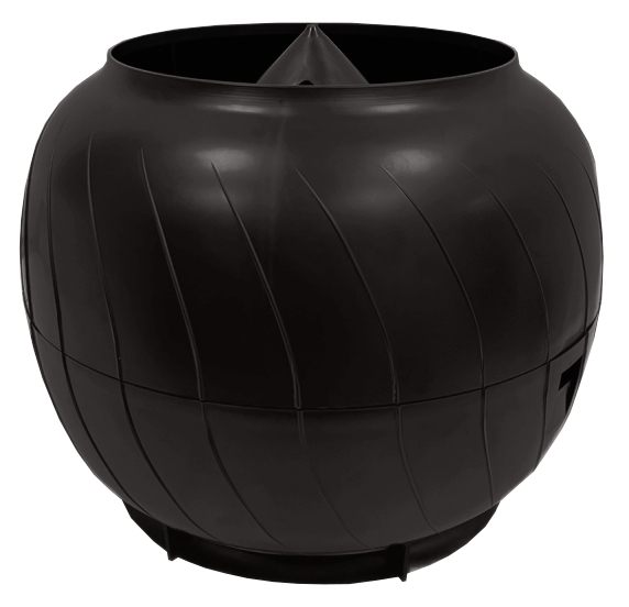 Дефлектор статический (колпак) Gervent 160 мм темно-коричневый