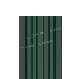 Штакетник металлический МП LАNE-T 16,5х99 (ПЭД-01-6005\6005-0.45)
