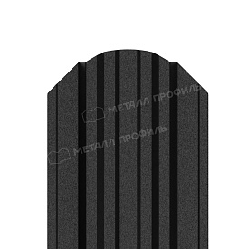 Штакетник металлический МП TRAPEZE-O 16,5х118 (VikingMP E-20-9005-0.5)