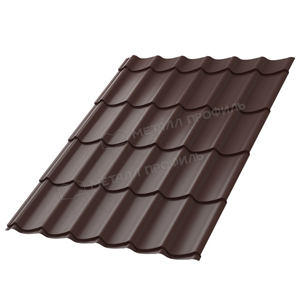 Металлочерепица МеталлПрофиль Ламонтерра X (PURMAN-20-RR32-0.5)