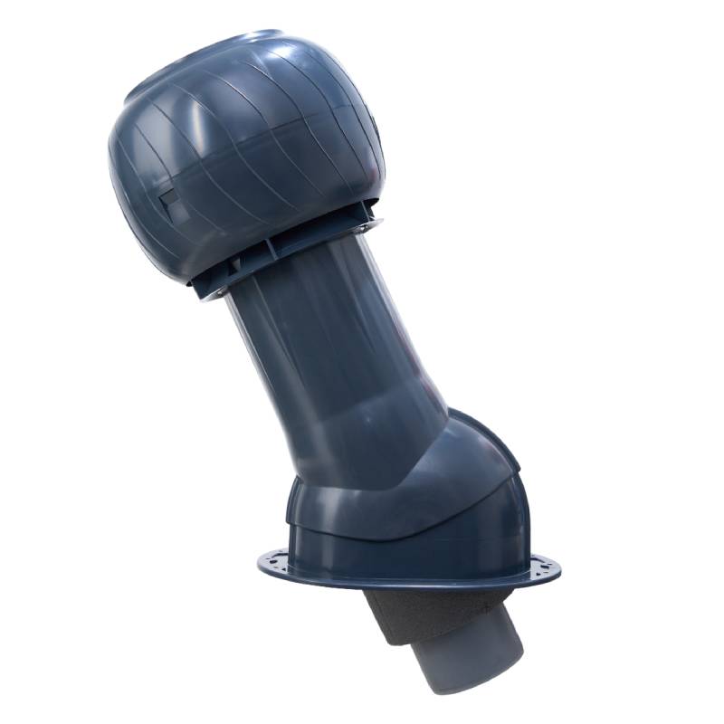 Комплект канализационный Gervent Statik для кровли фальцевой и гибкой черепицы изолированный 110/160мм серый графит Комплект канализационный Gervent Statik для кровли фальцевой и гибкой черепицы изолированный 110/160мм серый графит