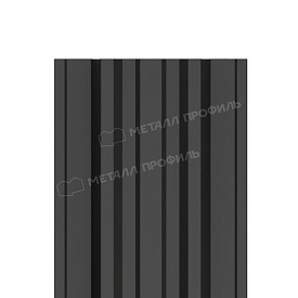 Штакетник металлический МП TRAPEZE-T 16,5х118 (PURETAN-20-RR23-0.5)