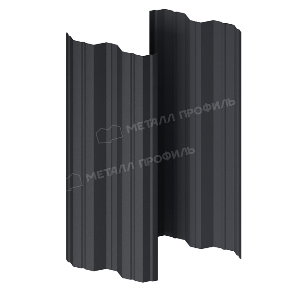 Штакетник металлический МП М-111-Т (ПЭМАД-01-7024\7024-0.4)