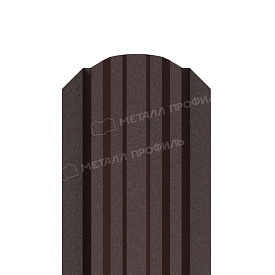 Штакетник металлический МП LАNE-O 16,5х99 (VikingMP E-20-8019-0.5)