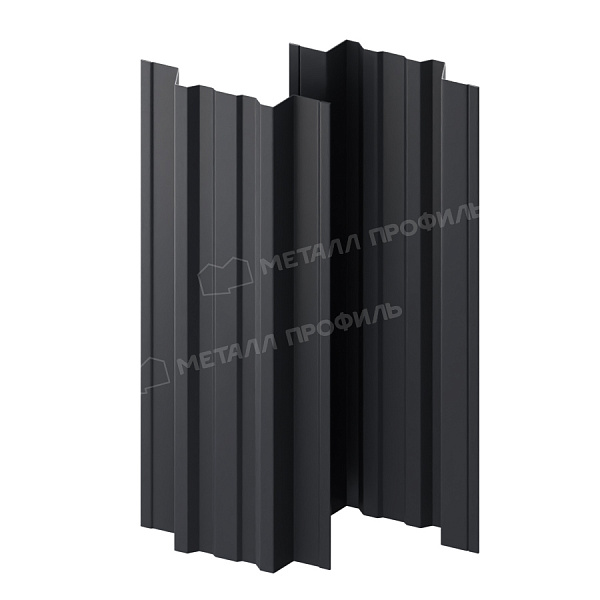 Штакетник металлический МП TRAPEZE-T 16,5х118 (ПЭД-01-7024\7024-0.4)