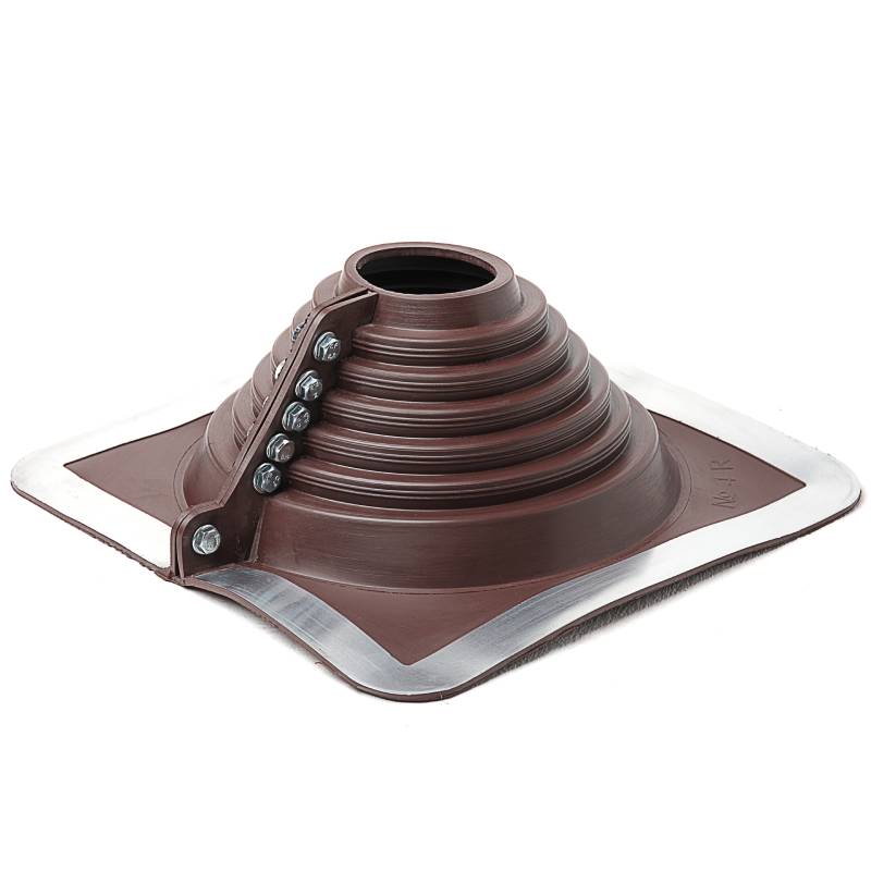 Проходной элемент MF прямой №4R (75-160мм) +185 EPDM коричневый