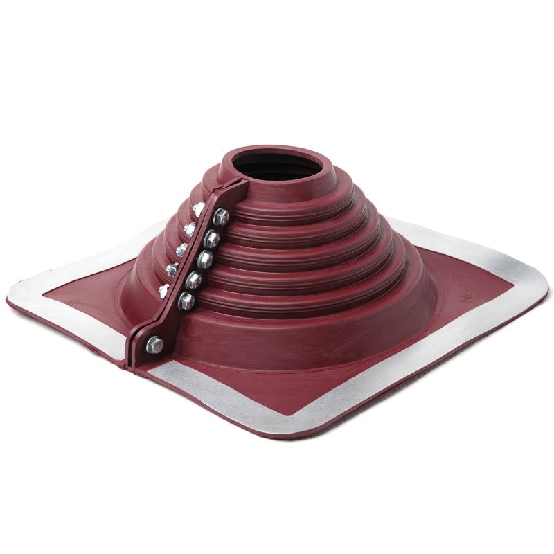 Проходной элемент MF прямой №4R (75-160мм) +185 EPDM красный