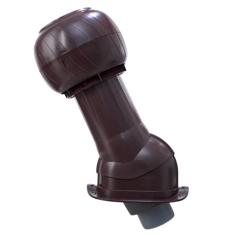 Комплект канализационный Gervent Statik для кровли Монтеррей изолированный 110/160мм коричневый