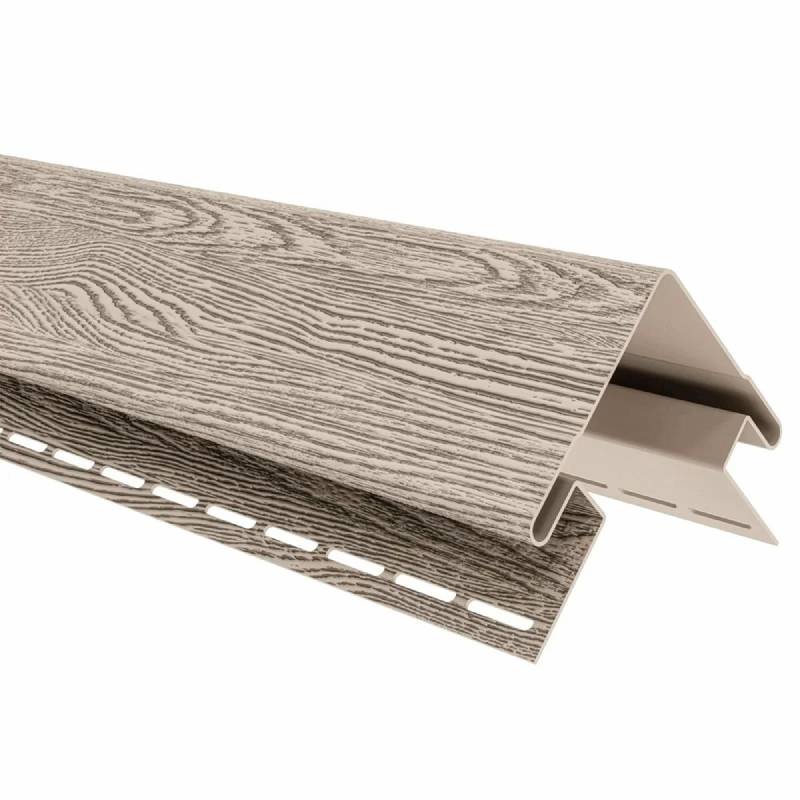 Угол наружный Технониколь Фактур, кедр