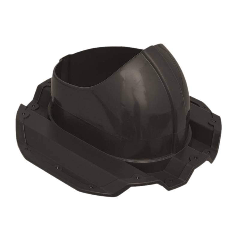 Элемент проходной Gervent для кровли Профнастил-21 темно-коричневый Элемент проходной Gervent для кровли Профнастил-21 темно-коричневый