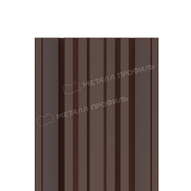 Штакетник металлический МП TRAPEZE-T 16,5х118 (ПЭД-01-8017\8017-0.45)