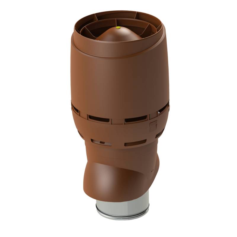 Выход вентиляционный Vilpe Flow XL 250/ИЗ/500 шоколадный