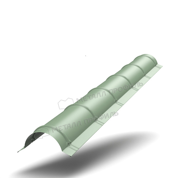 Планка конька круглого R110х2000 NormanMP (ПЭ-01-6019-0.5) Планка конька круглого R110х2000 NormanMP (ПЭ-01-6019-0.5)