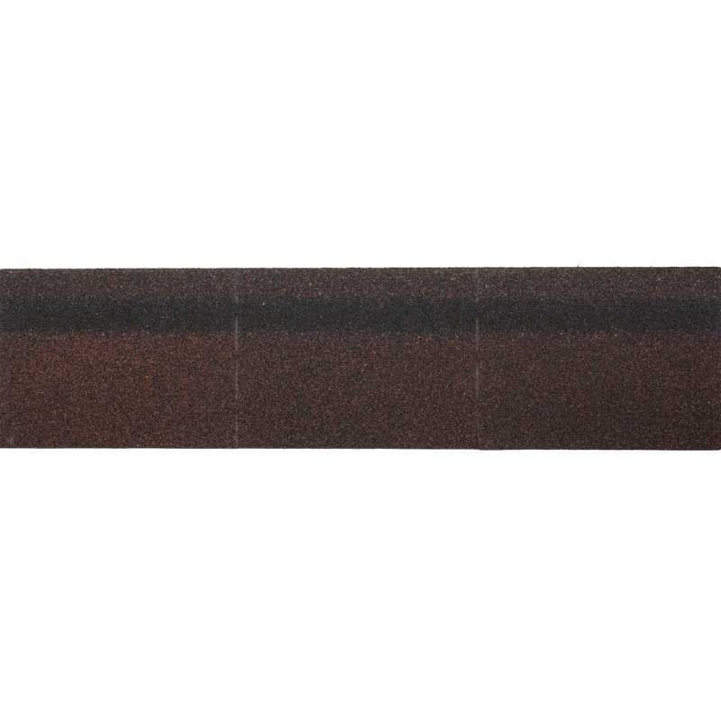 Коньково-карнизная черепица ТЕХНОНИКОЛЬ SHINGLAS Гранат