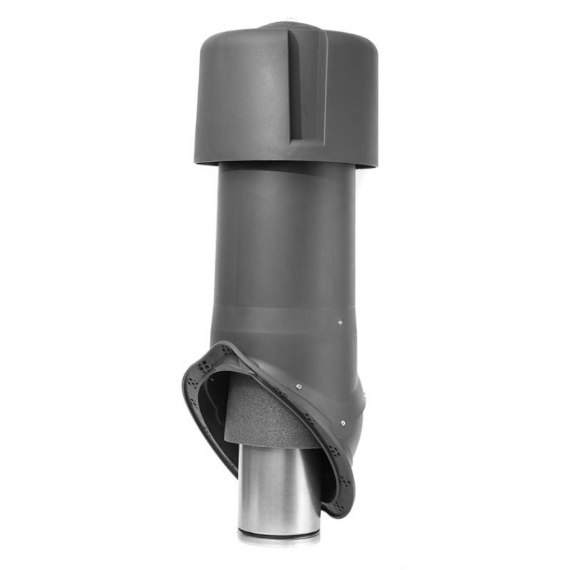 Комплект Krovent Wave 150 изолированный серый Комплект Krovent Wave 150 изолированный серый