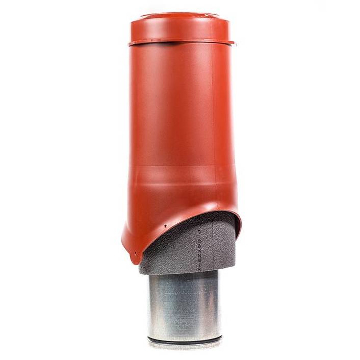 Выход вентиляции Krovent Pipe-VT 125 изолированный кирпичный