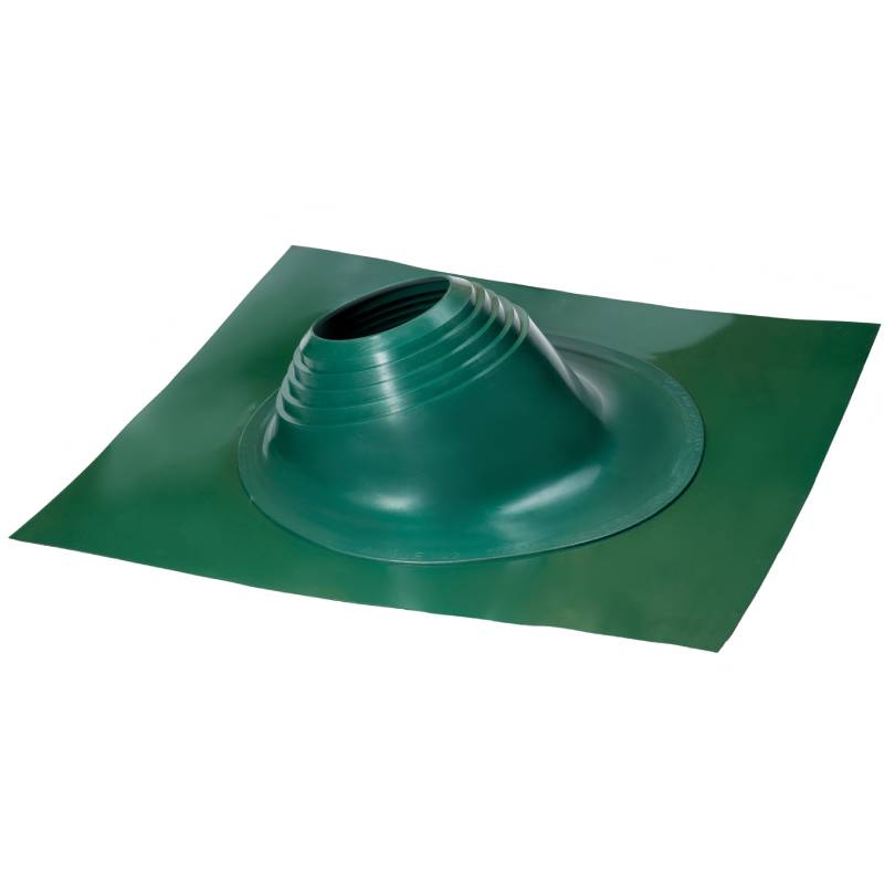 Проходной элемент MF угловой №2 (180-280мм) +185 EPDM (металлический окрашенный фланец) зеленый