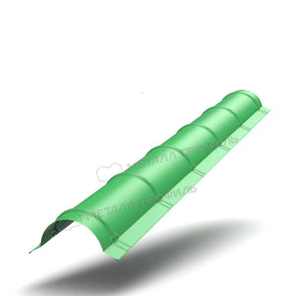 Планка конька круглого R110х2000 NormanMP (ПЭ-01-6002-0.5) Планка конька круглого R110х2000 NormanMP (ПЭ-01-6002-0.5)