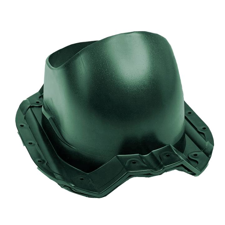 Элемент проходной Gervent для кровли Профнастил-35 зеленый Элемент проходной Gervent для кровли Профнастил-35 зеленый