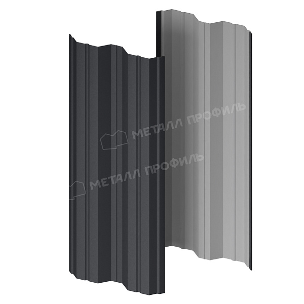 Штакетник металлический МП М-111-Т (VikingMP E-20-7024-0.5)