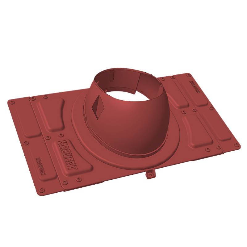 Элемент доборный к основ. Krovent Base-VT General 125/150 красный