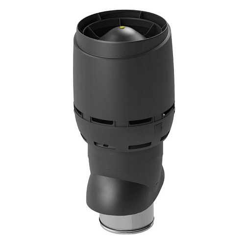 Выход вентиляционный Vilpe Flow XL 250/ИЗ/700 черный Выход вентиляционный Vilpe Flow XL 250/ИЗ/700 черный