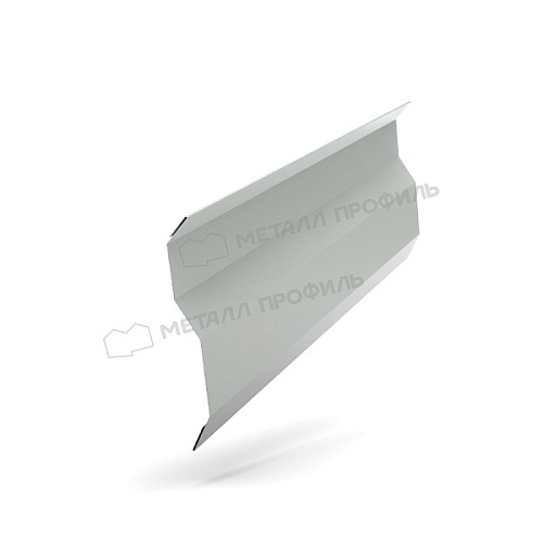 Планка примыкания в накладку 77х2000 NormanMP (ПЭ-01-7035-0.5) Планка примыкания в накладку 77х2000 NormanMP (ПЭ-01-7035-0.5)