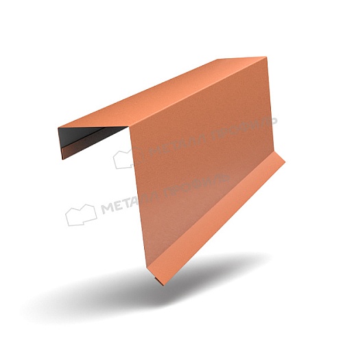 Планка торцевая кровельная FASTCLICK 65х130х2000 (VikingMP E-20-8004-0.5) Планка торцевая кровельная FASTCLICK 65х130х2000 (VikingMP E-20-8004-0.5)